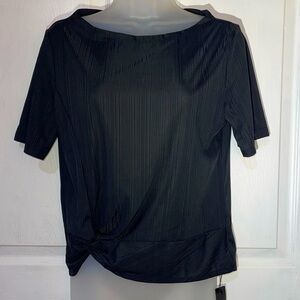 Allegra K women's size medium blouse, short sleeve, NWT​​​​​​​